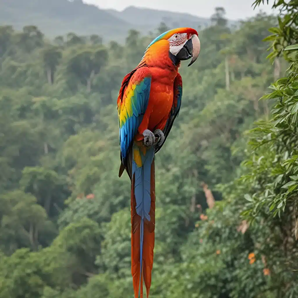 Marveling at the Magnificent Macaw