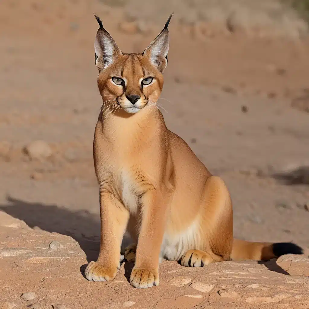 Unveiling the Captivating Caracal: The Desert’s Mysterious Feline