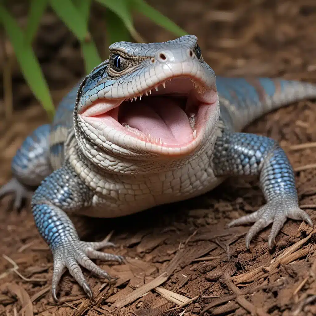 Unveiling the Mysteries of the Majestic Blue-Tongued Skink